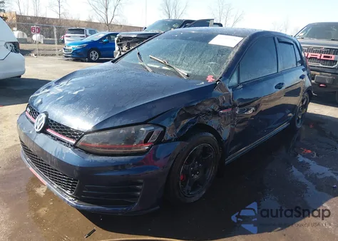 2016 Volkswagen Golf Gti S 4-Door z USA, uszkodzony, nr VIN 3VW5T7AU6GM060683
